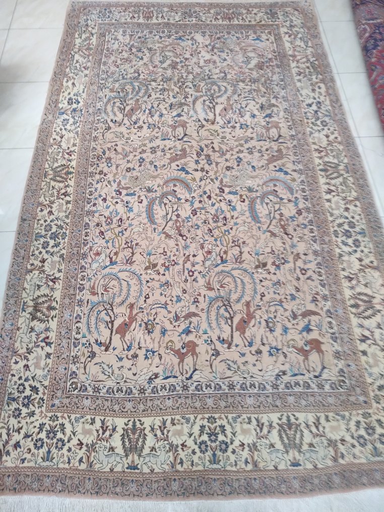 Rare dwarf (Pahlawan Safaee) 4 LA .silk & kork - Carpet - 280 cm - 170 cm #1.2