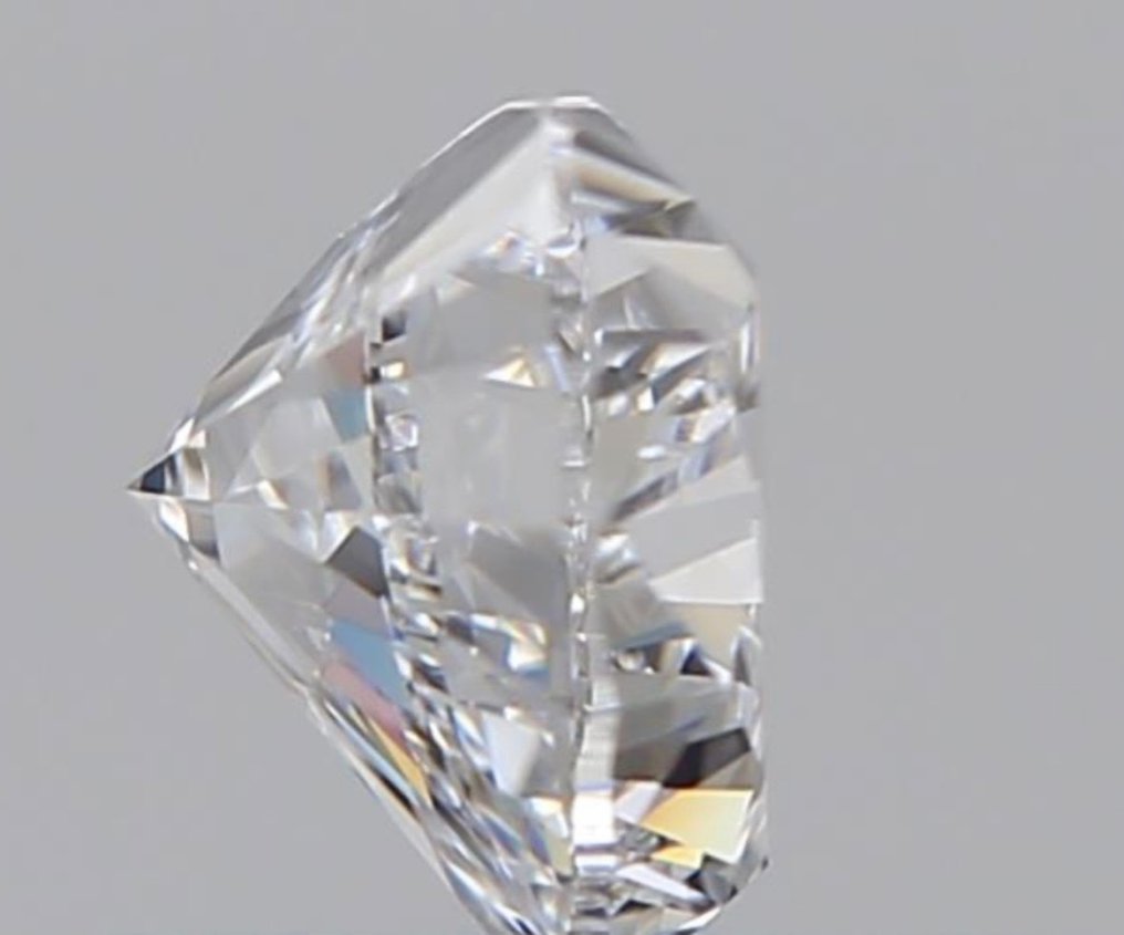 Diamond - 0.50 ct - Brilliant, Heart - D (colourless) - VVS2, Ex Ex #3.1