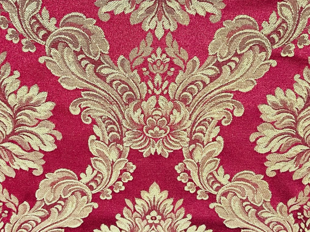 2.70 x 2.80 公尺！！！ San Leucio 錦緞面料，帶有路易十四風格的巴洛克裝飾 - 室內裝潢織物  - 270 cm - 280 cm #3.1