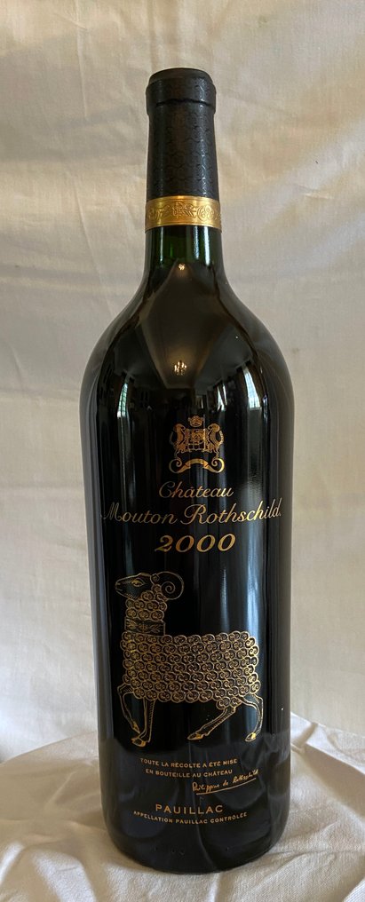 2000 Château Mouton Rothschild - 波雅克 1er Grand Cru Classé - 1 馬格南瓶(1.5公升) #1.1