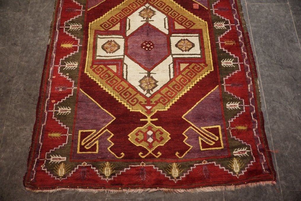 土耳其古董 - 地毯 - 404 cm - 137 cm #1.3