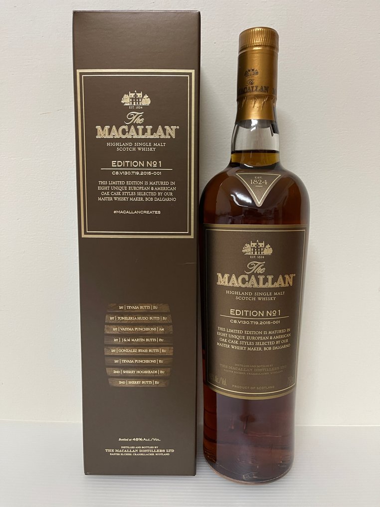 Macallan - Edition No. 1 - Original bottling  - 750毫升 #1.1