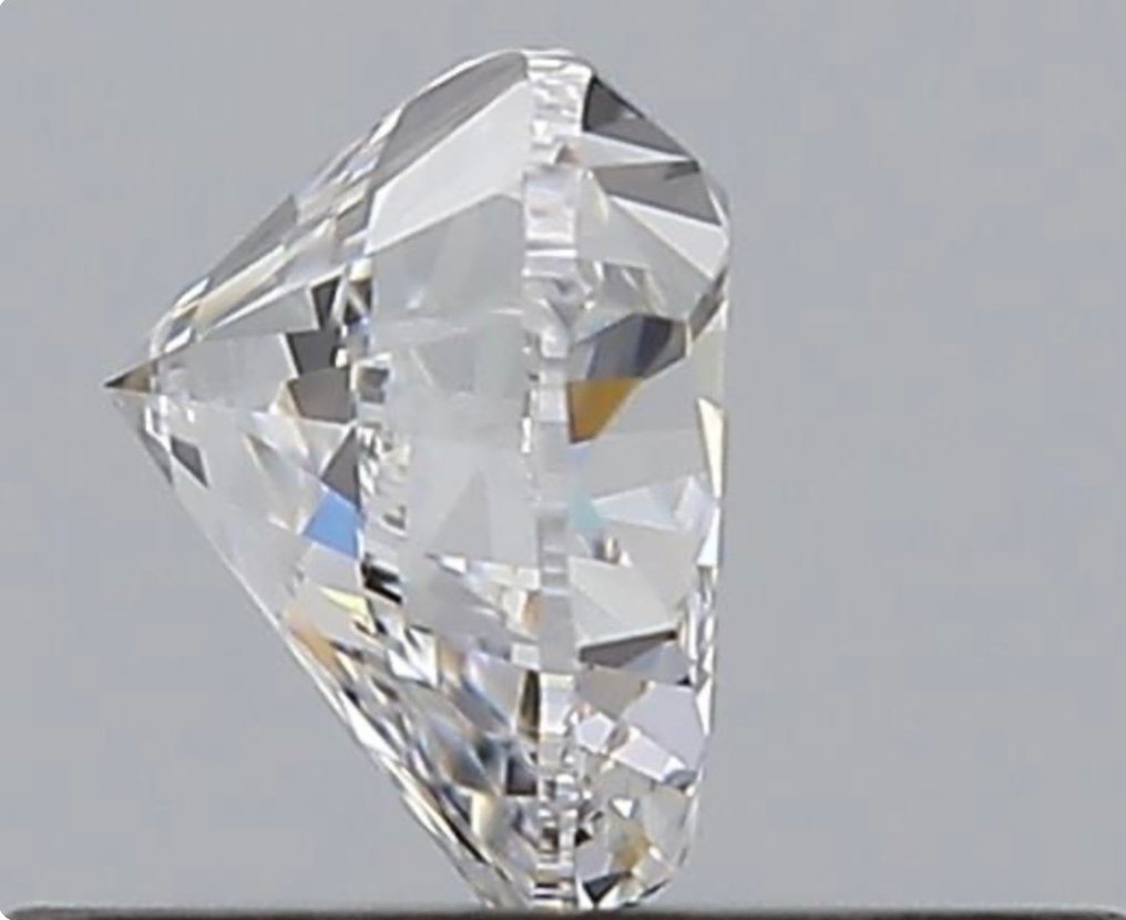 Diamante - 0.50 ct - Brillante, Corazón - E - VVS2 #3.1