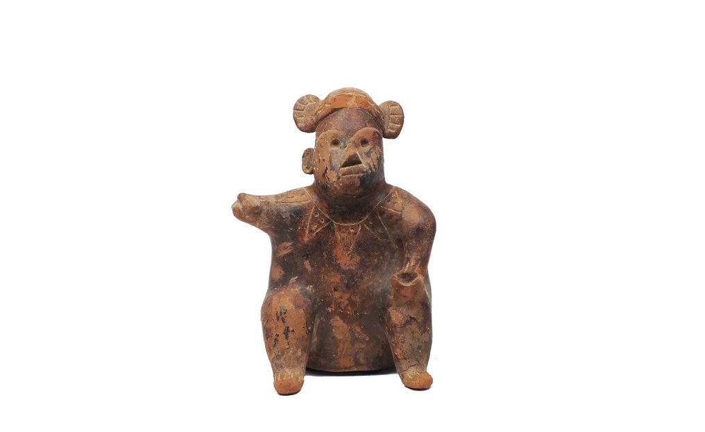 Jalisco/ Nayarit Terracotta Pre-Colombian Terracotta Figure from the Nayarit Culture - 200 BC - 300 AD - 25 cm #2.1