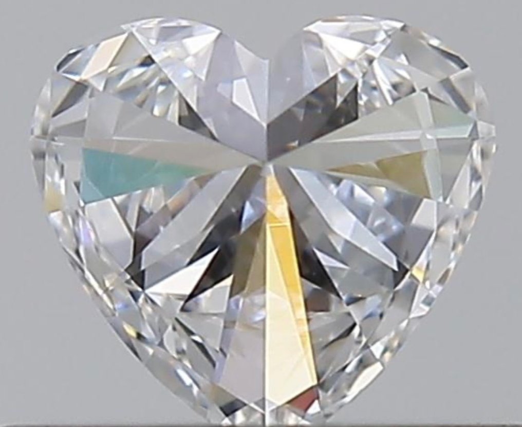 Diamante - 0.31 ct - Brillante, Cuore - D (incolore) - VVS2 #2.2
