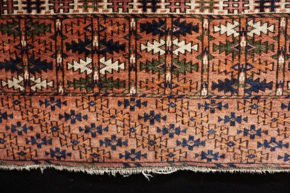 Antikk turkmensk engelsk - Teppe - 150 cm - 116 cm #2.1