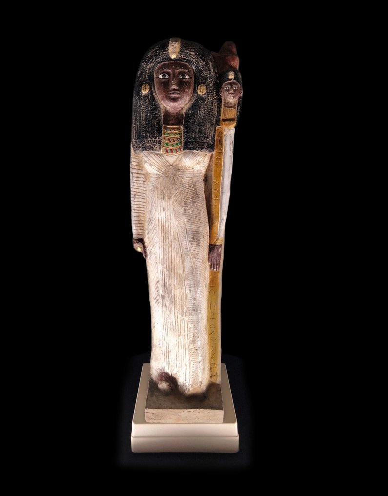 古埃及复制品 石头 奈菲尔塔利王后雕像 - 55 cm #1.1