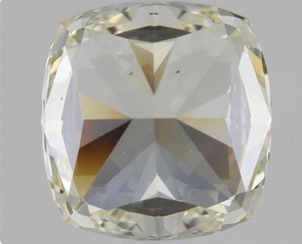 Diamant - 1.04 ct - Briljant, Cushion - Q to R Range - VS2, Ex Ex #2.2
