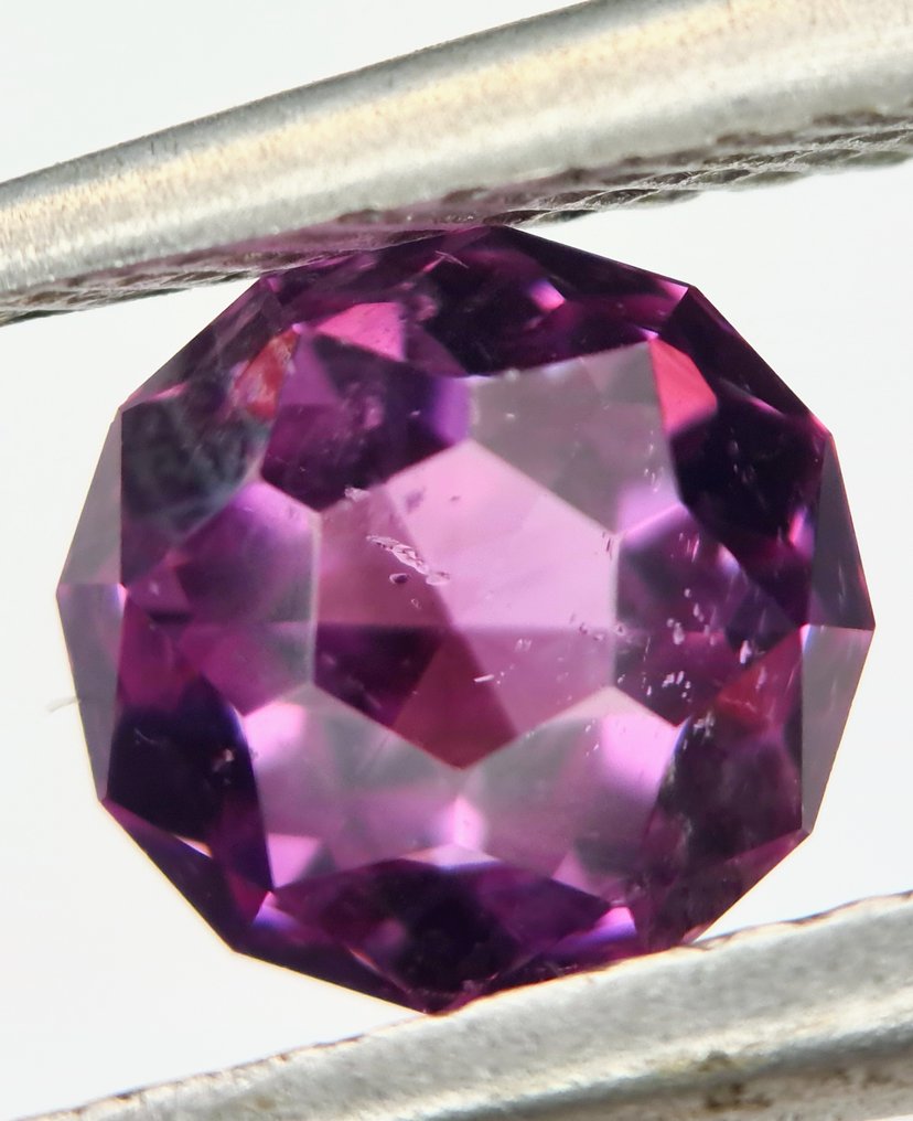 Paars Spinel  - 1.87 ct - IJCG-rapport #1.2