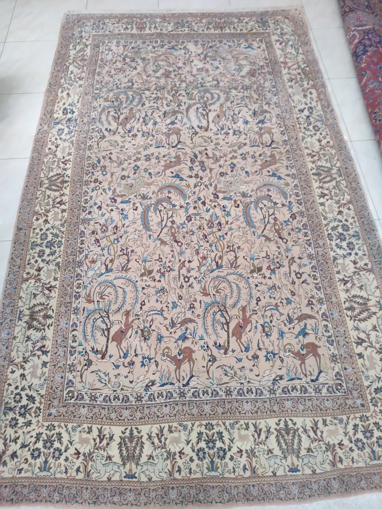 Rare dwarf (Pahlawan Safaee) 4 LA .silk & kork - Carpet - 280 cm - 170 cm #1.1