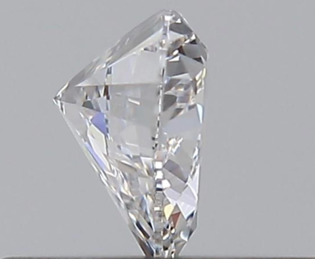 Diamante - 0.31 ct - Brillante, Cuore - D (incolore) - VVS2 #3.1