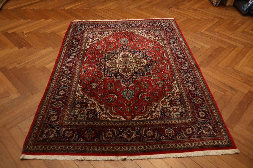 Tabriz amendă persană 50 Raj - Carpetă - 1.95 cm - 144 cm #2.2