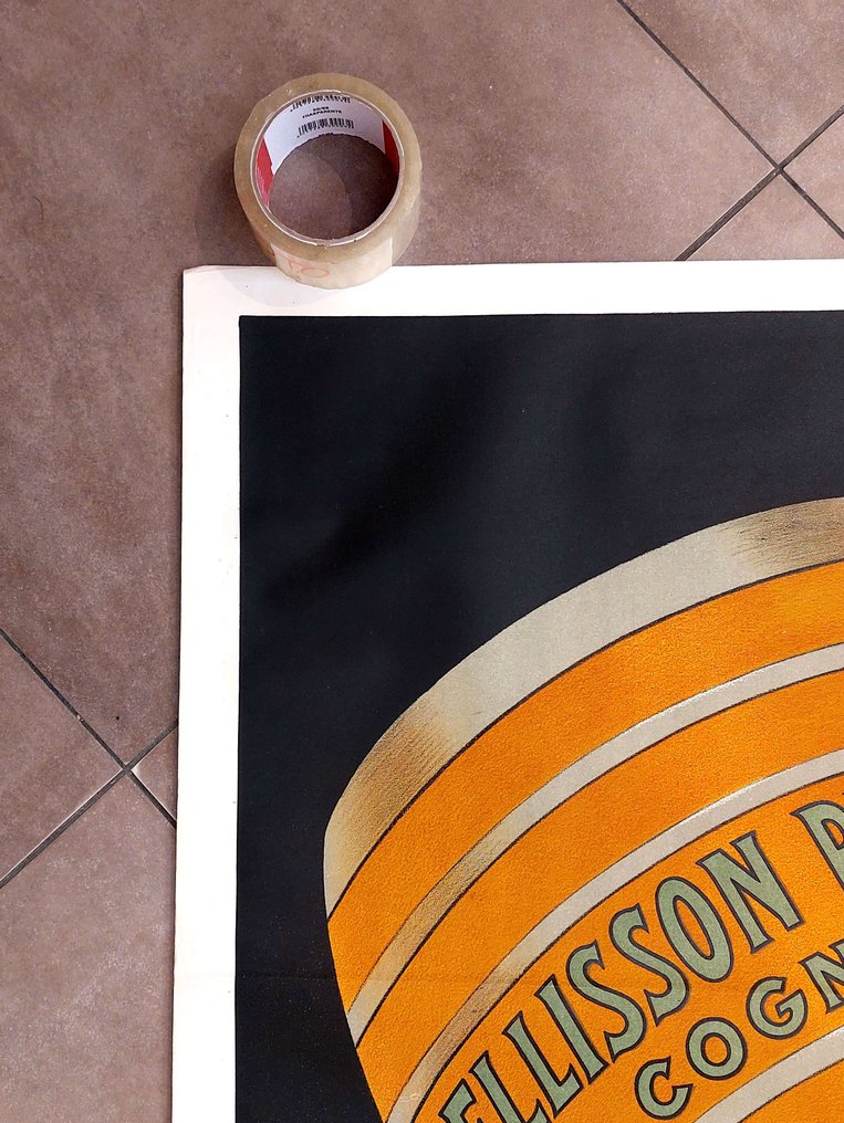 Leonetto Cappiello - Cognac Pellisson 1906 Manifesto originale in 1a edizione #2.1