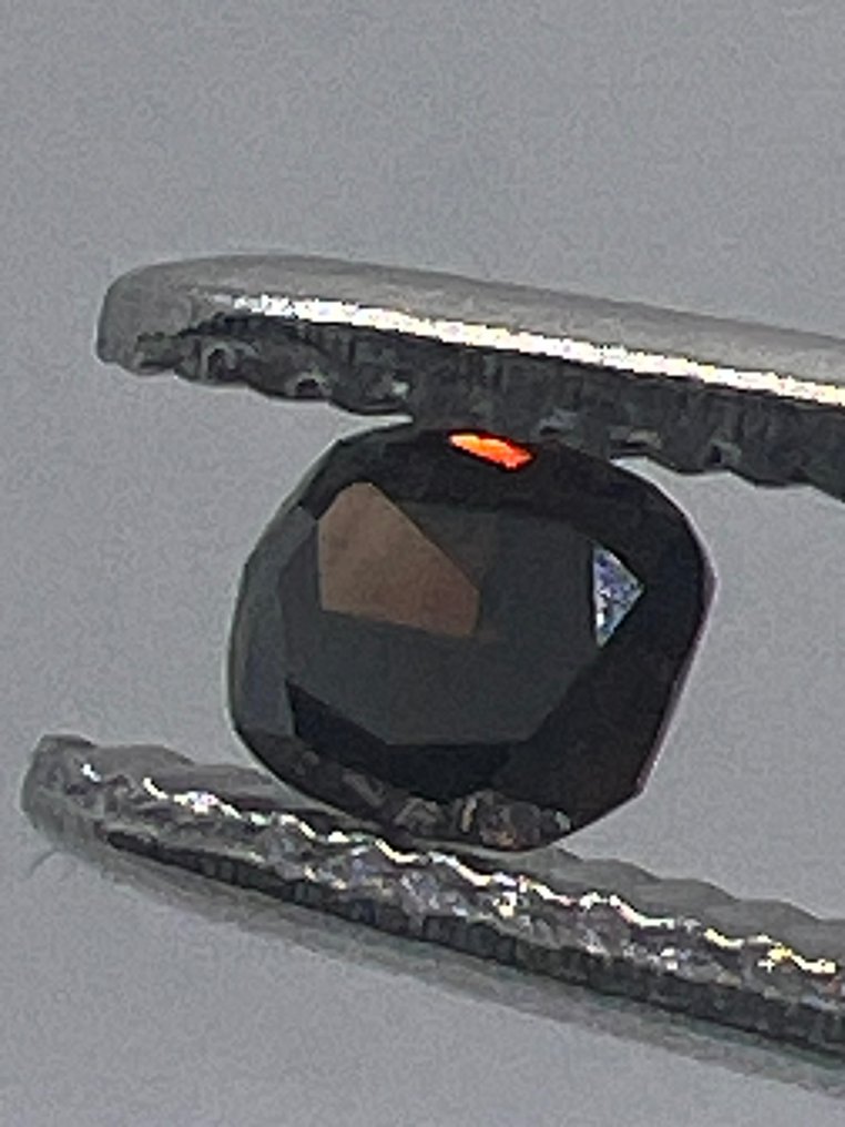 1 pcs Diamant  (Natuurlijk gekleurd)  - 0.50 ct - Ovaal - SI2 - Antwerp International Gemological Laboratories (AIG Israel) #1.1