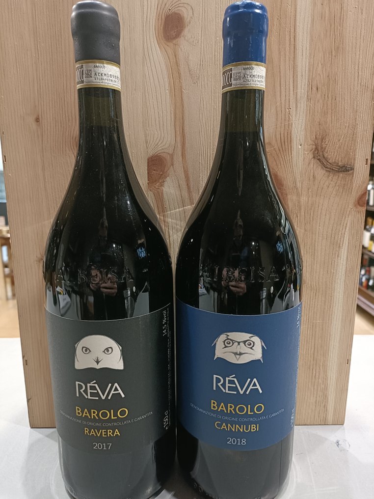 Reva; 2017 Ravera & 2018 Cannubi - Barolo DOCG - 2 Magnumflasche (1,5 L) #1.1