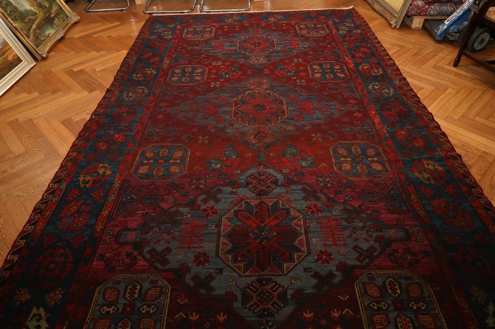 Sumac antigo da Anatólia - Carpete - 3.7 cm - 2.36 cm #2.2