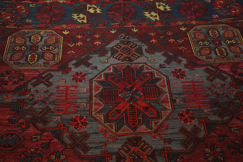 Sumac antigo da Anatólia - Carpete - 3.7 cm - 2.36 cm #2.1