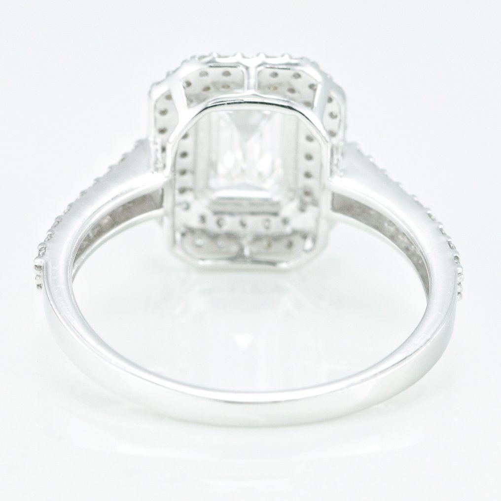 Sem preço de reserva - Anel - 14 K Ouro branco -  2.21 tw. Diamante  (Cultivado em laboratório) - Diamante - Anel de noivado #1.2