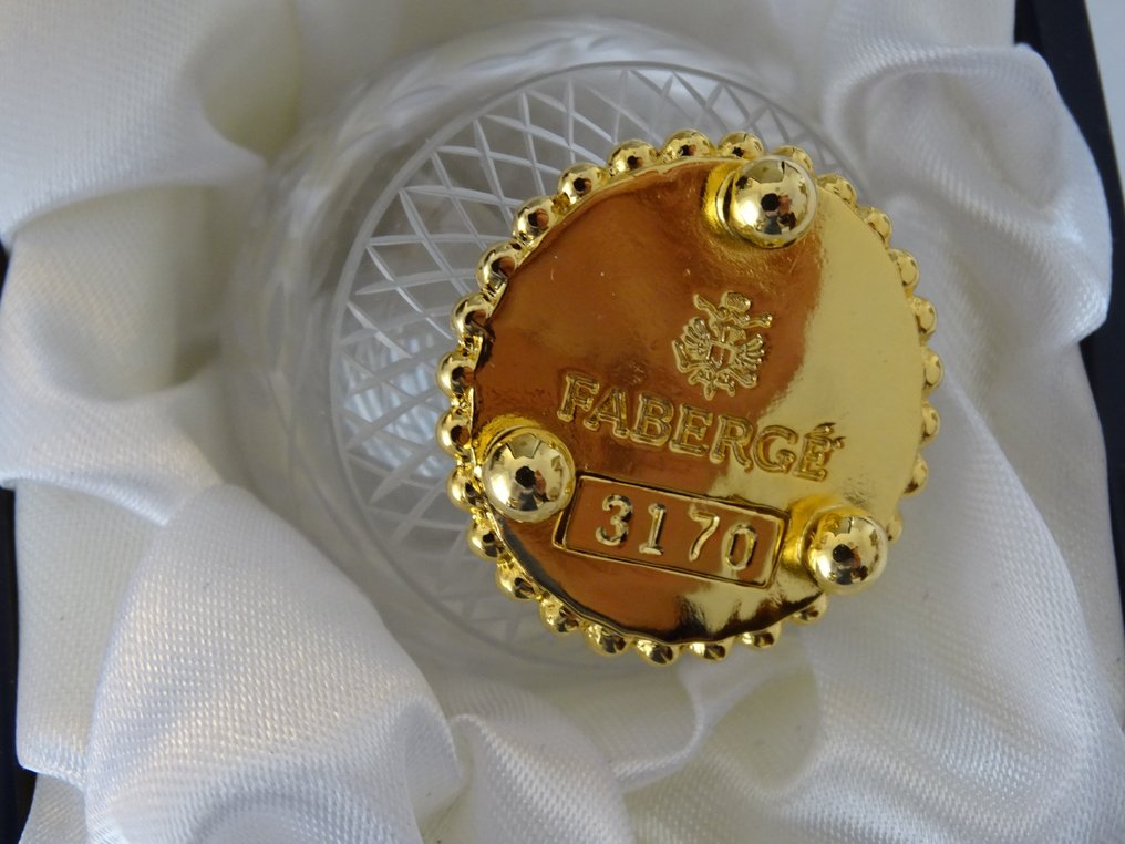 House of Fabergé - Figura - House of Fabergé  - Romanov Coronation egg - Certificate of Authenticity included - Üveg #3.3