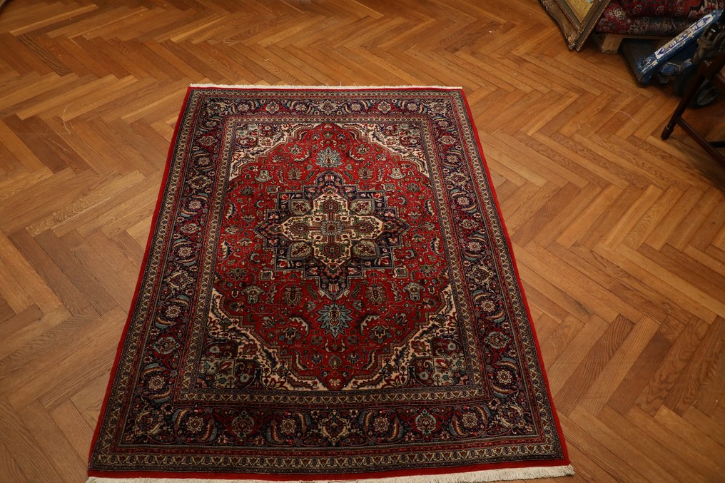 Tabriz amendă persană 50 Raj - Carpetă - 1.95 cm - 144 cm #3.2