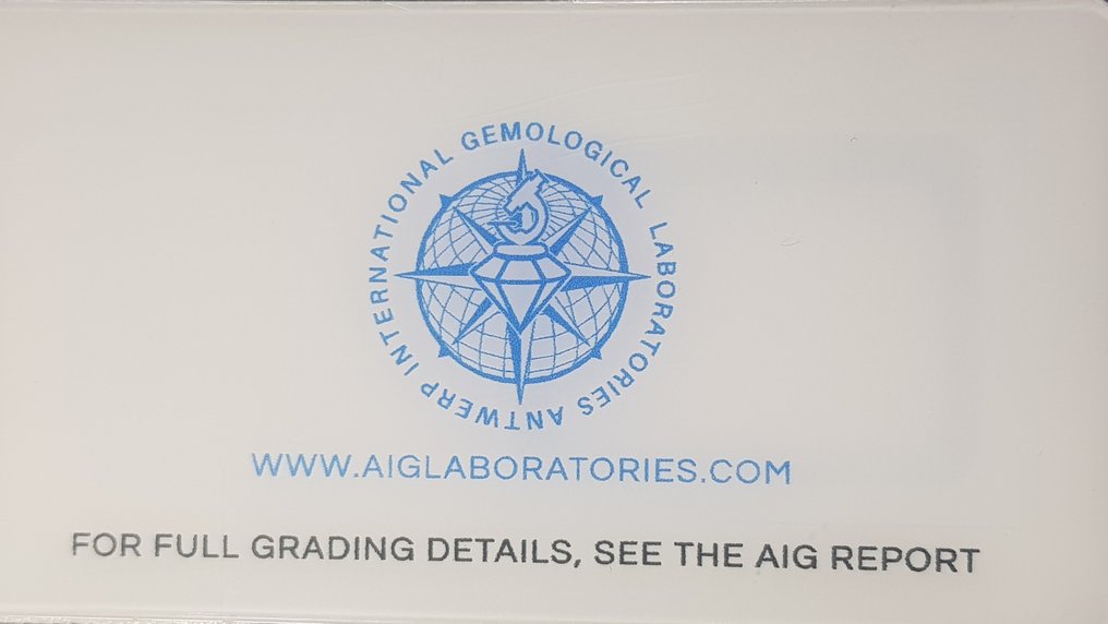 1 pcs 鑽石  (天然彩色)  - 0.50 ct - Fancy 褐色 - SI2 - Antwerp International Gemological Laboratories (AIG Israel) #2.2
