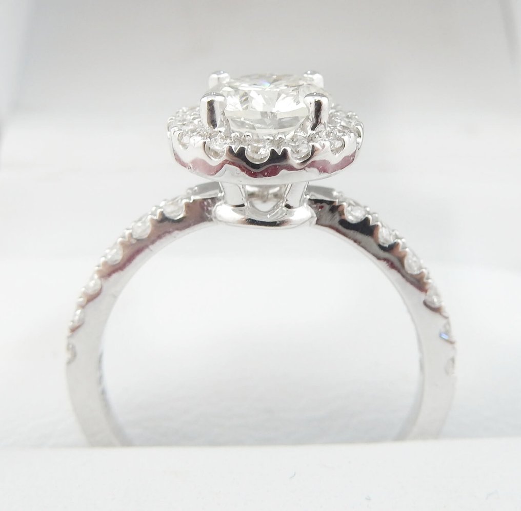 Δαχτυλίδι - 18 καράτια Λευκός χρυσός -  1.20ct. tw. Διαμάντι (Φυσικό) - Διαμάντι #4.3