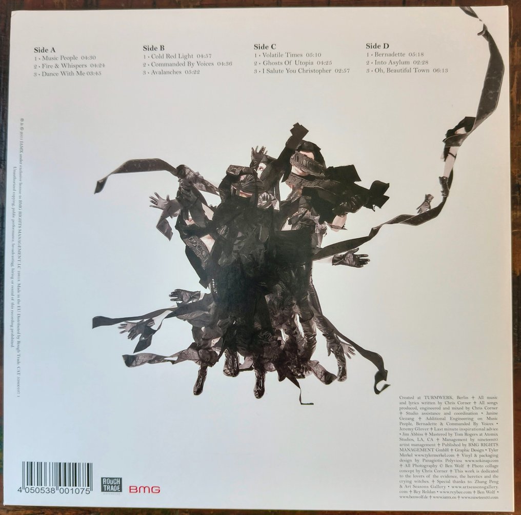 IAMX - Volatile Times - Alternative Rock, Electro, Synth-pop - 2xLP Album (dupla album) - 1st Pressing - 2011 #1.2