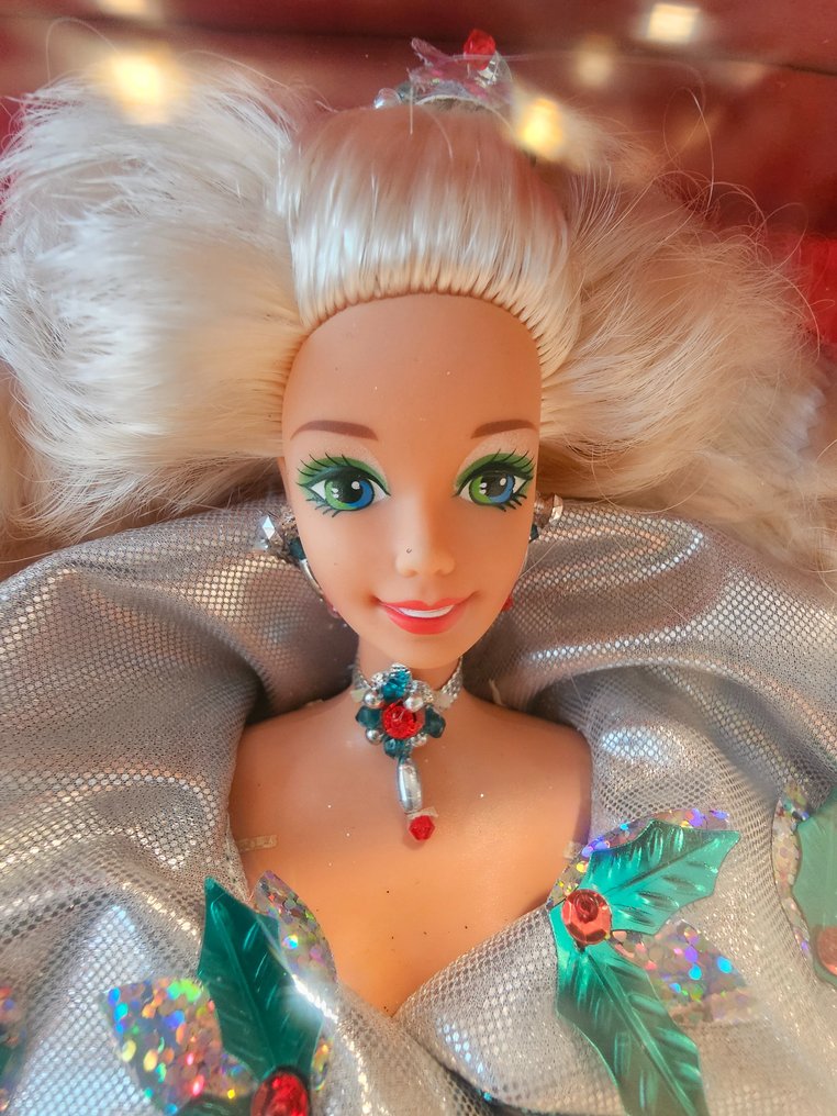 Mattel  - Barbie dukke 1995 Happy Holidays Special Edition with keepsake ornament #1.2