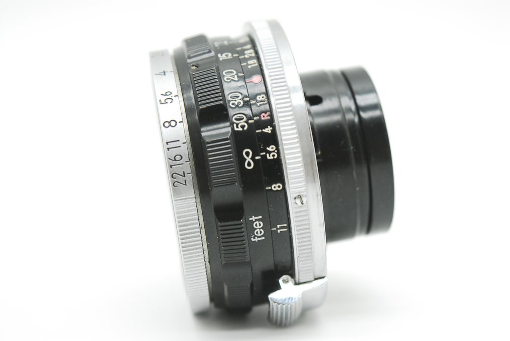 Nippon Kōgaku 【Servised!】W-nikkor 35mm F1.8 S mount　very rare!! Analoge camera #3.1