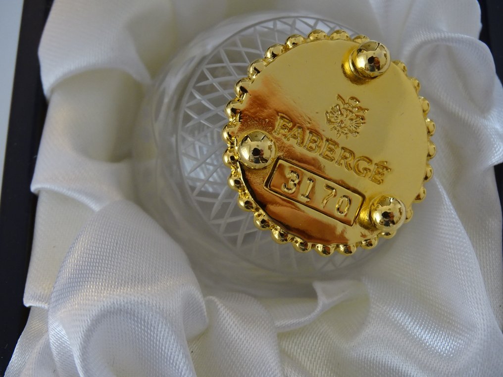 House of Fabergé - Figura - House of Fabergé  - Romanov Coronation egg - Certificate of Authenticity included - Üveg #2.1