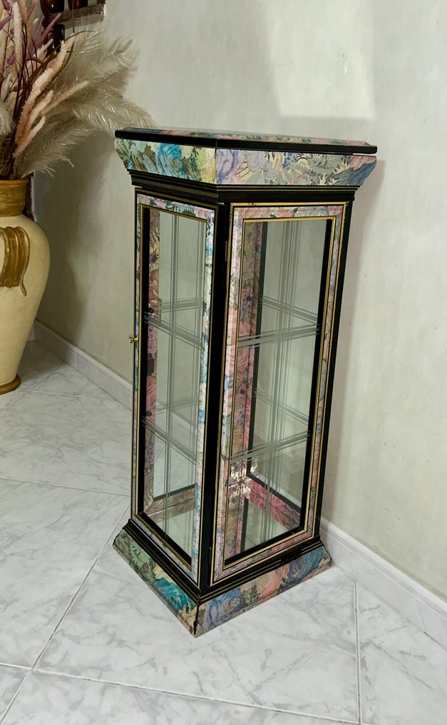 展示櫃 - 威尼斯金箔 - 木, 玻璃, 金色 #2.1