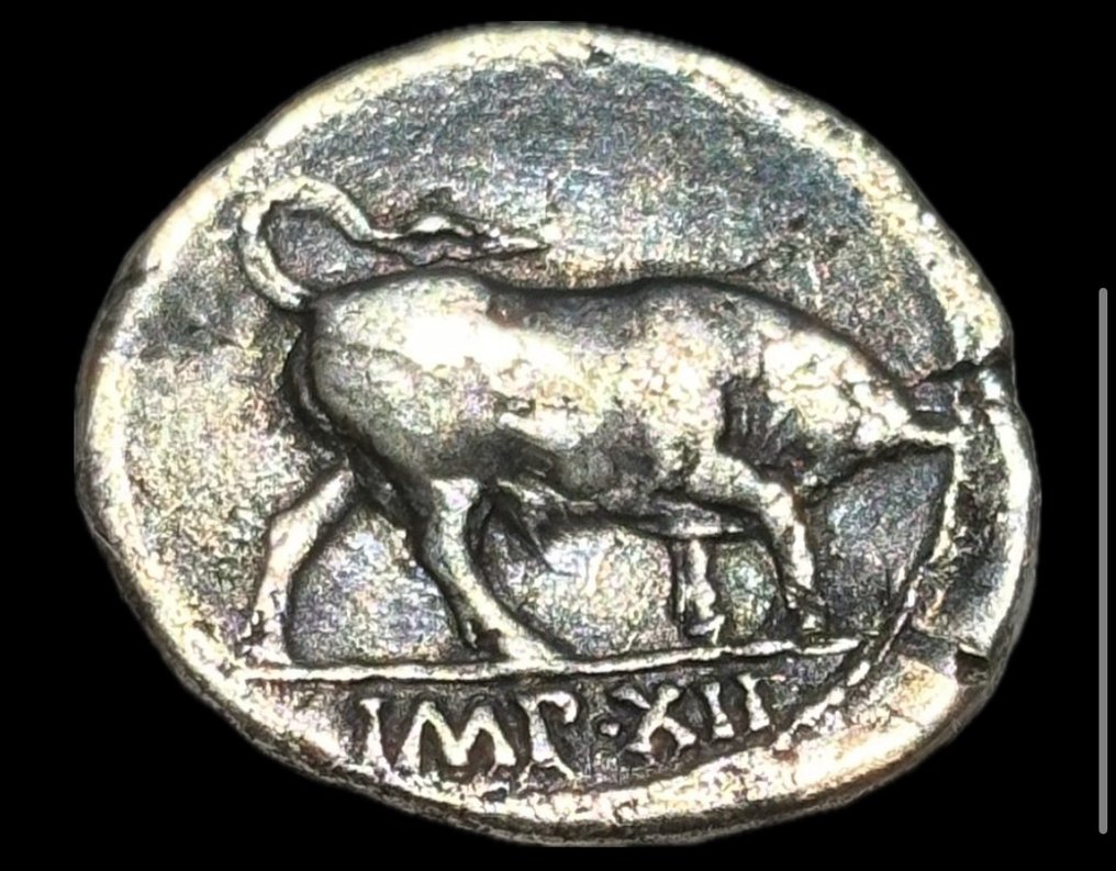 Rooman imperiumi. Augustus (27 eaa.–14 aaj.). Denarius #2.1