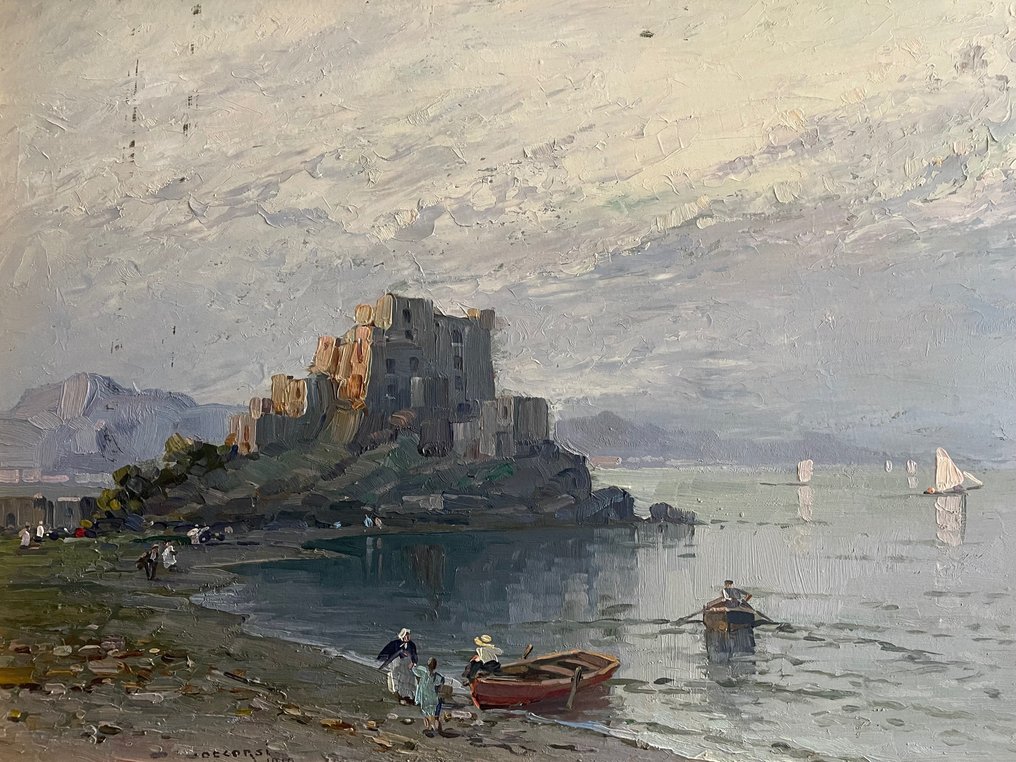 Nicolas de Corsi (1882-1956) - Marina di Torre del Greco #1.1