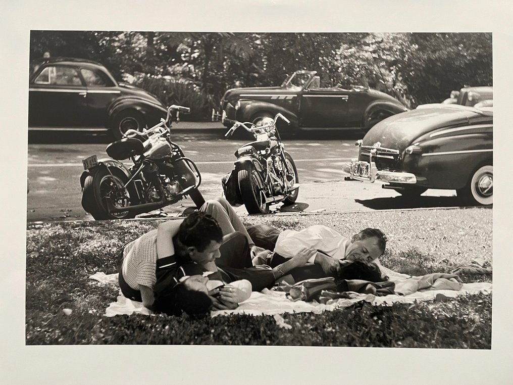 Pierre Boulat (1924-1998) - Le repos des Bikers, Los Angeles, 1946 #1.0