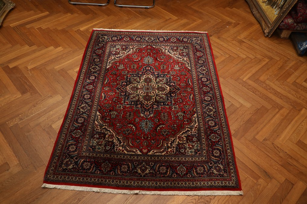 Tabriz amendă persană 50 Raj - Carpetă - 1.95 cm - 144 cm #2.1