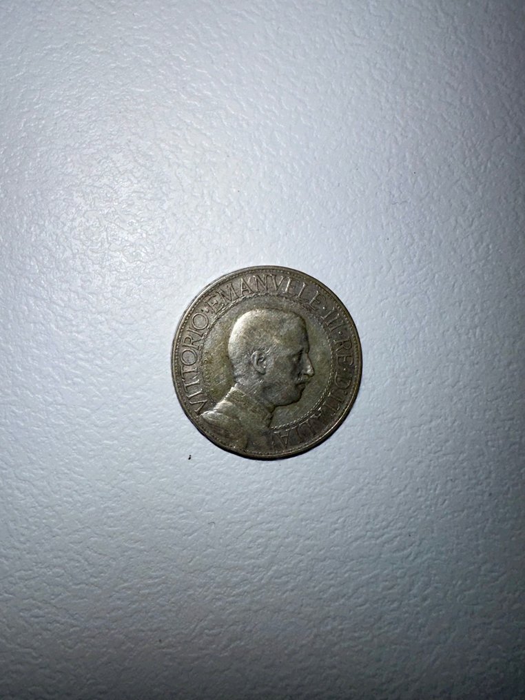Italien, kungariket Italien. Vittorio Emanuele III di Savoia (1900-1946). 2 Lire / 10 Centesimi 1911 (4 monete) #2.2