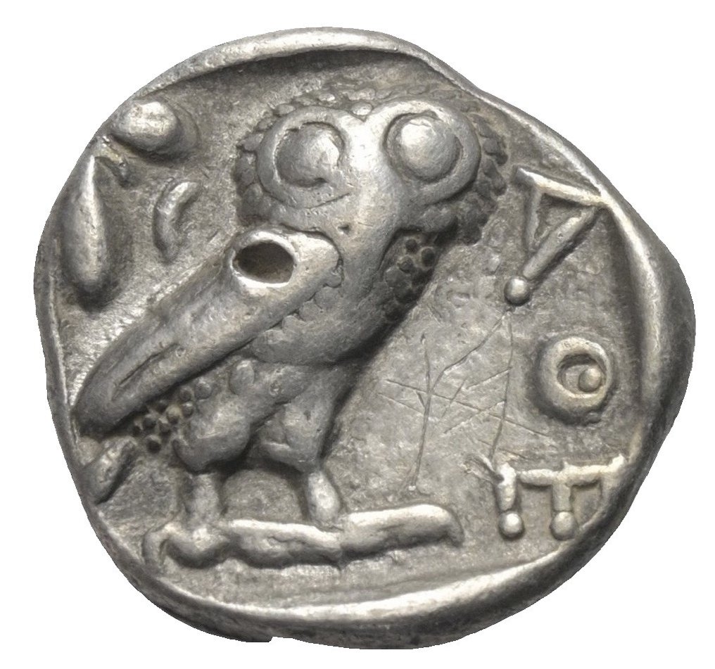 Attika. Athen. Tetradrachme Ca. 454 - 404 v. Chr. #2.2