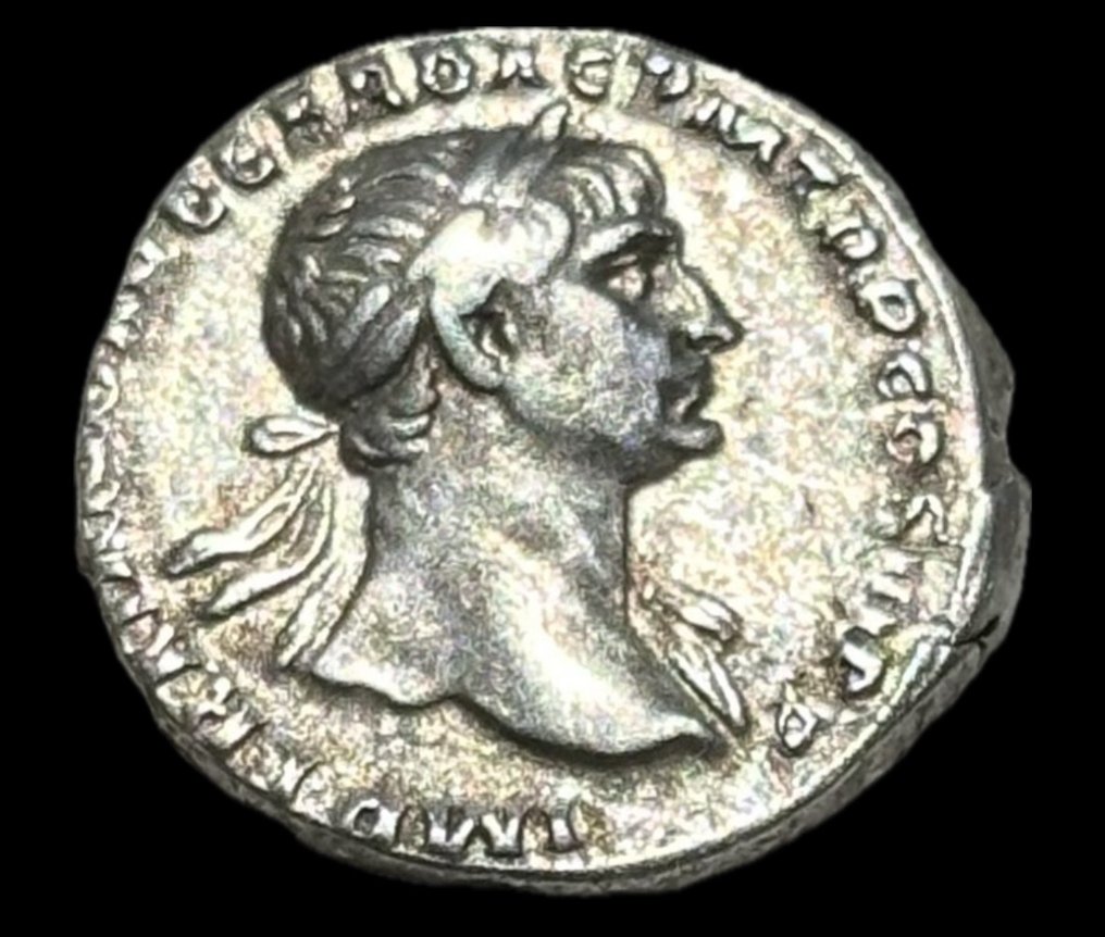 Római Birodalom. Trajanusz (AD 98-117). Denarius #1.1
