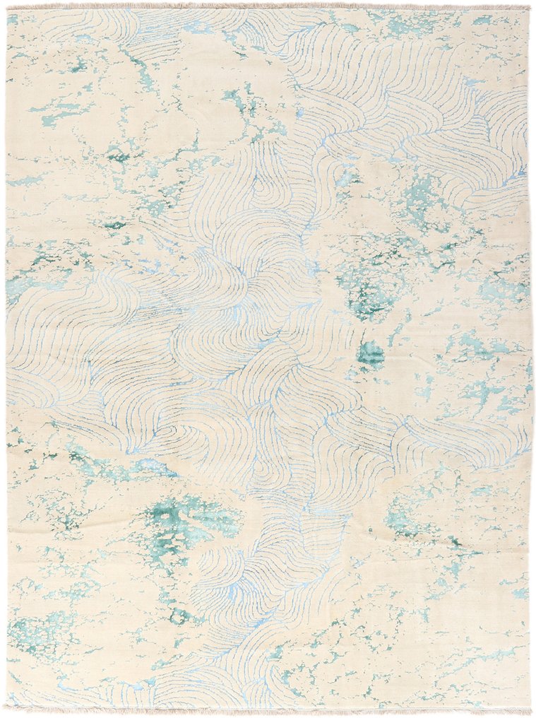 Designer carpet - with lots of silk - Rug - 400 cm - 295 cm #1.1