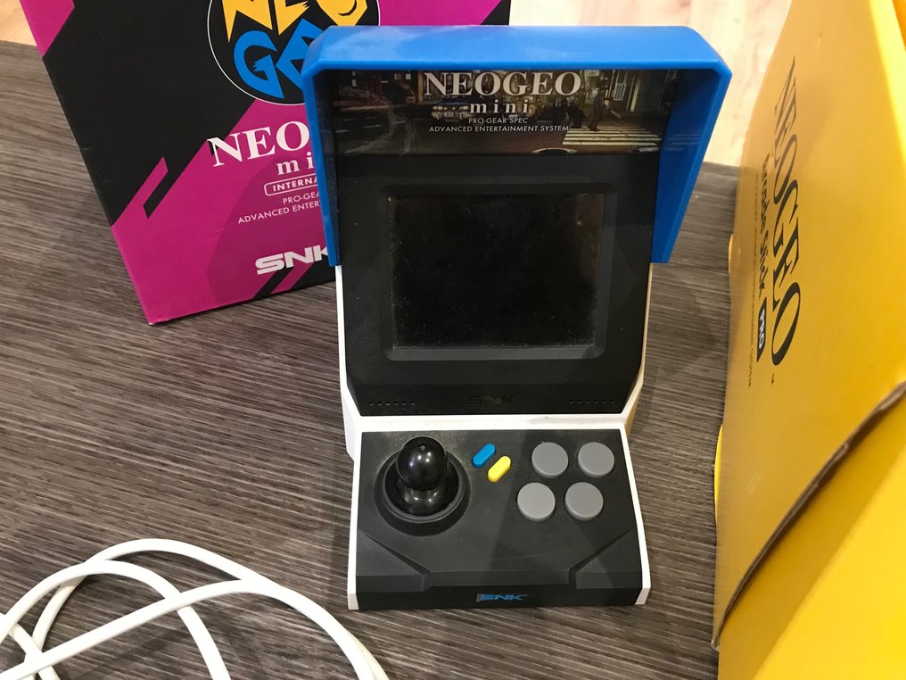 SNK - Neo geo mini pal 40th anniversary with pad and stick arcade - Videospiel - In Originalverpackung #3.2