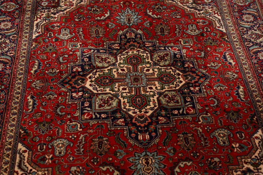 Tabriz amendă persană 50 Raj - Carpetă - 1.95 cm - 144 cm #1.1