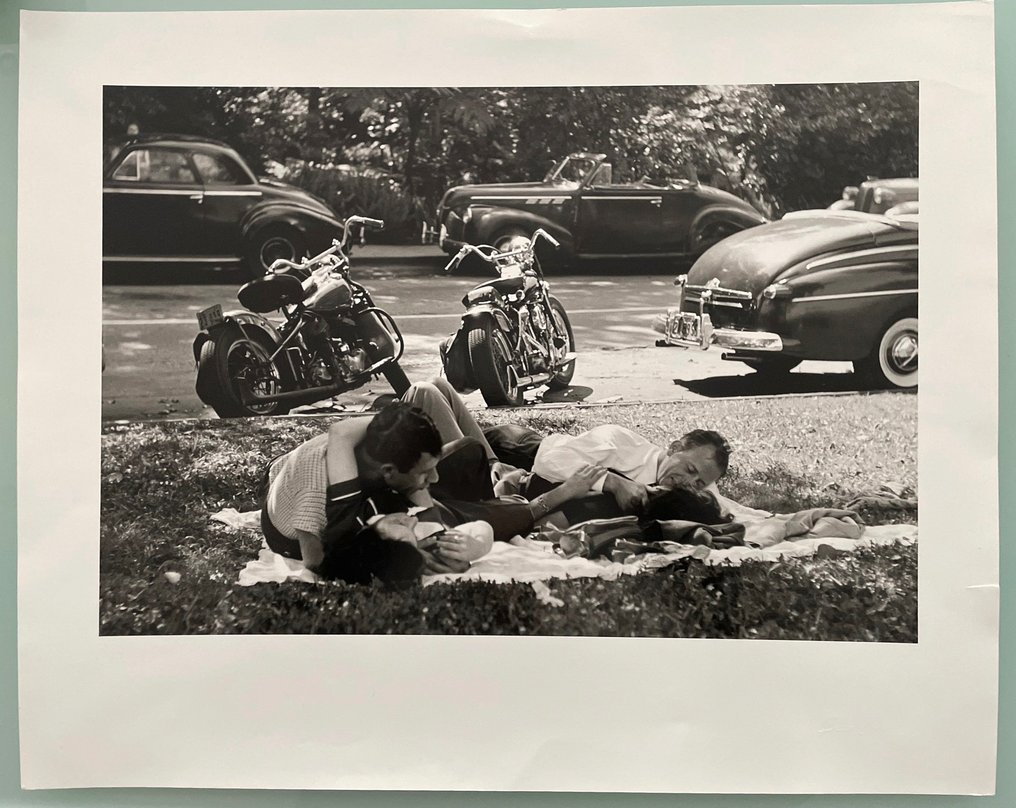 Pierre Boulat (1924-1998) - Le repos des Bikers, Los Angeles, 1946 #4.3
