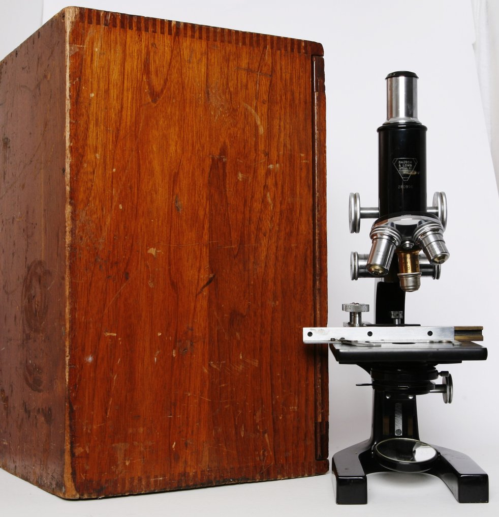 Monocular compound microscope - Optical CO no. 280996 - 1950-1960 - Bausch & Lomb #1.1