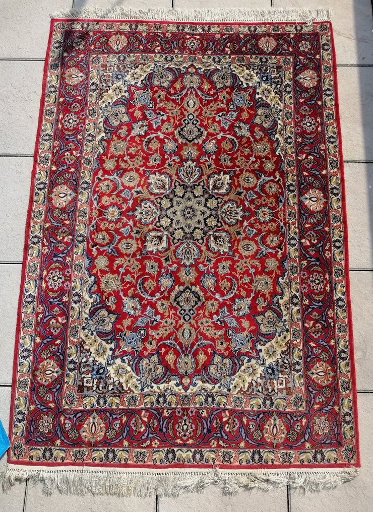 伊斯法罕 1900 年代初丝绸 - 小地毯 - 173 cm - 111 cm #1.1