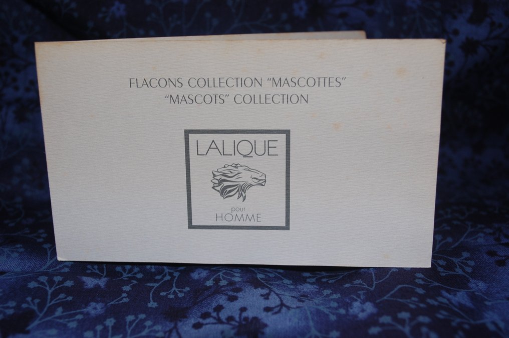 Lalique - Leketøy Mascottes pout Hommes - 1990–2000 - Frankrike #3.1