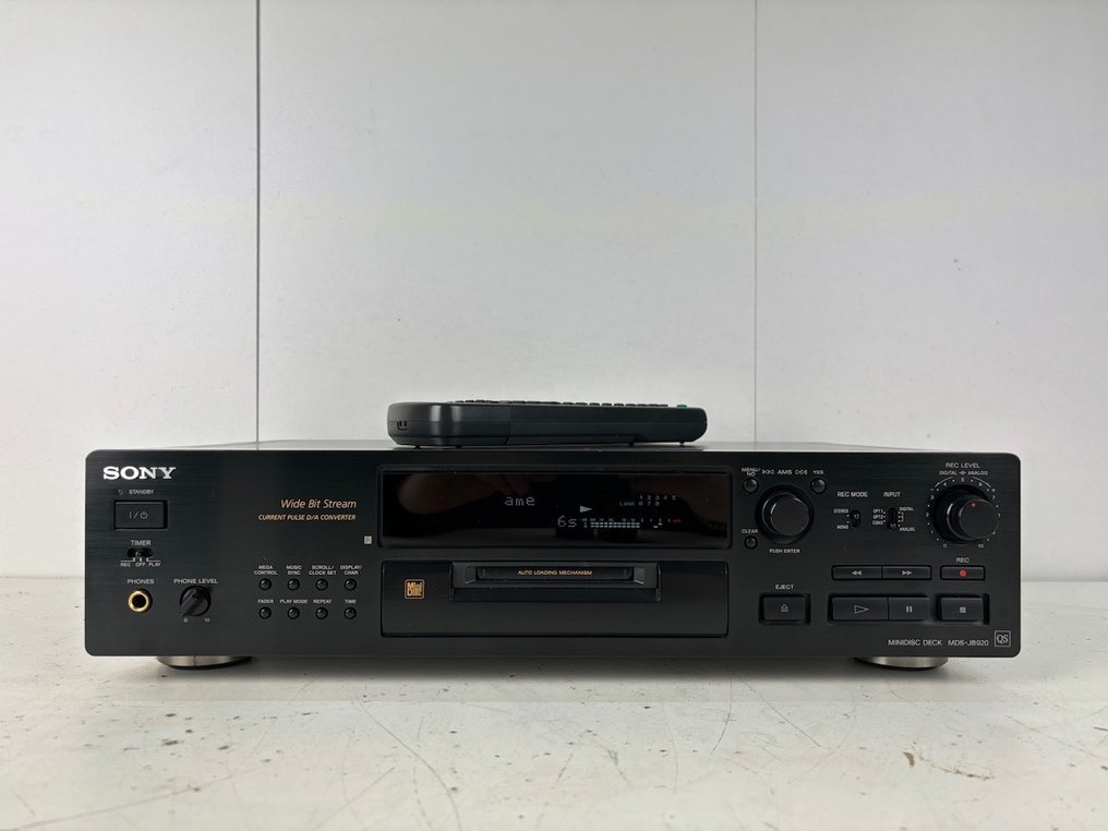 Sony - MDS-JB920 - QS Series - Minidisc dæk #1.1