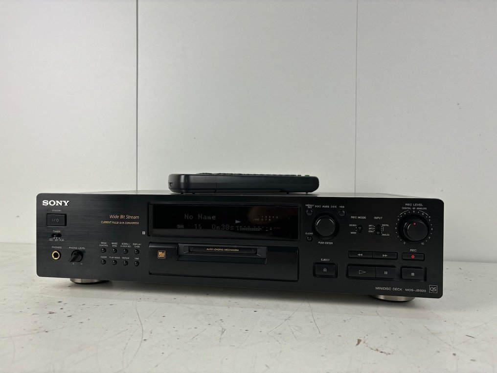 Sony MDSJB920 QS Series Minidisc deck Catawiki