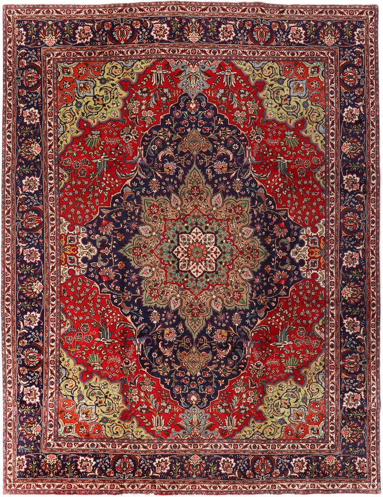 大不里士法恩 - 小地毯 - 398 cm - 304 cm #1.1