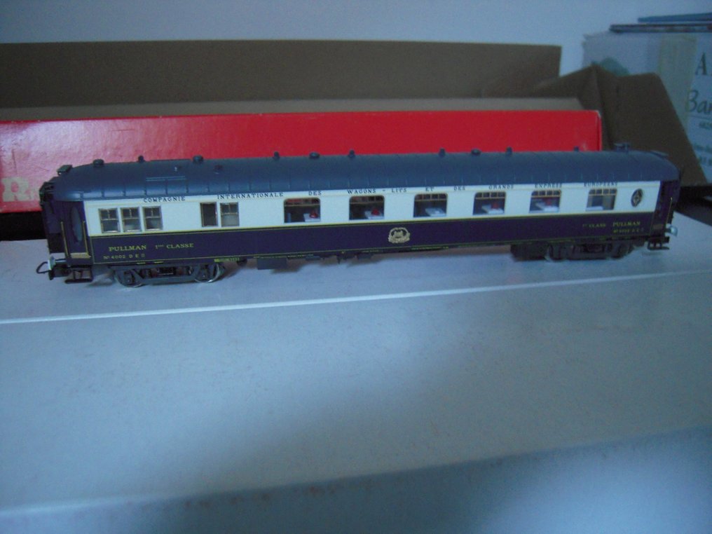 Rivarossi H0 - 3533 - Model train passenger carriage set (1) - 2 Pullman cars - CIWL #3.1