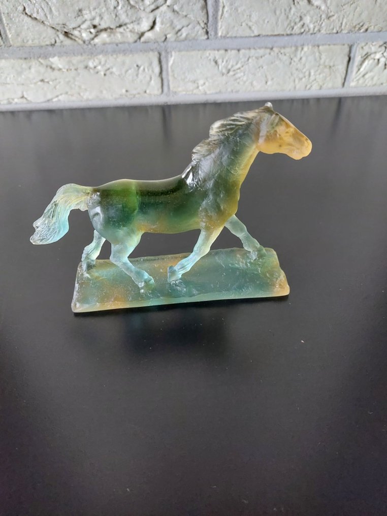 Daum - 小塑像 - Daum lopend paard - 水晶 #1.1